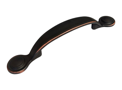 Dark Oil Rubbed Bronze Cabinet Drawer 3" Round Ring Pull 2890 76MM