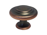Oil Rubbed Bronze Cabinet Drawer 1-1/4" Ring Knob 5033 32MM